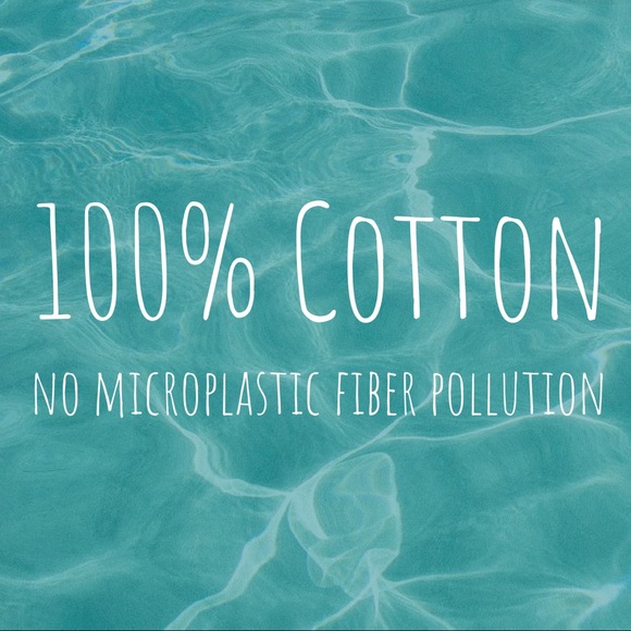100% Cotton. Free of micro-plastic fiber pollution - Picture 2 of 4